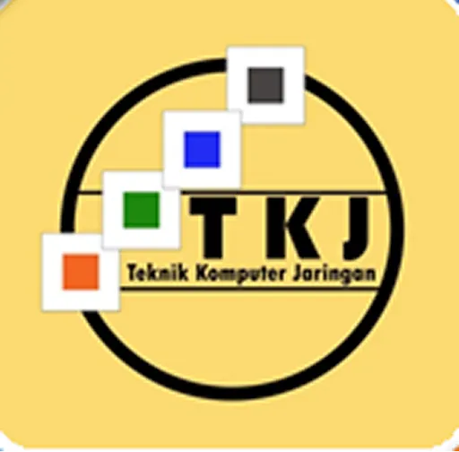 Logo jurusan Teknik Komputer dan Jaringan (TKJ)